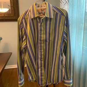 Men’s long sleeve Robert Graham dress shirt